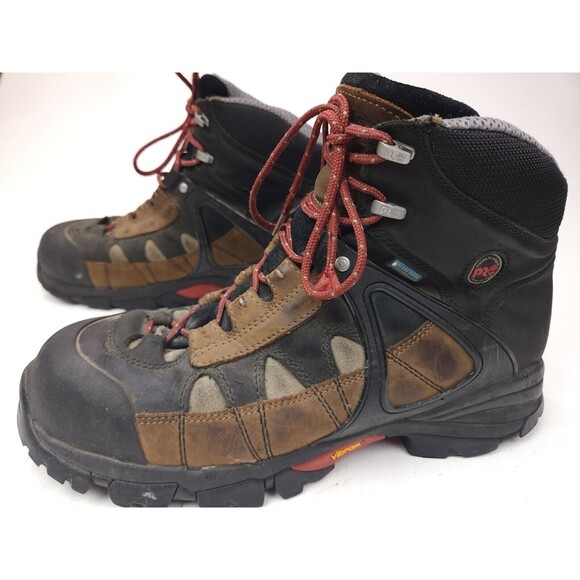 Timberland PRO Hyperion Alloy Toe Waterproof Work Boots Mens Size 13.5 - Picture 4 of 10
